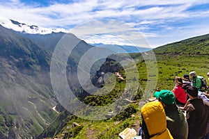 View of Colca Canyon, Peru