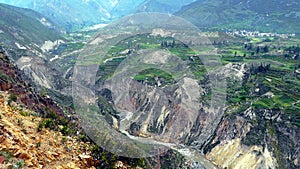 Colca Canyon Landscape, Arequipa, Peru