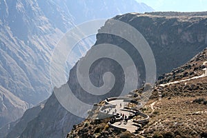 Colca Canyon one of the deepest canyons