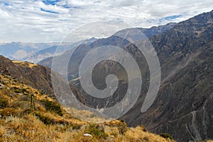 Colca Canyon, Peru Panorama
