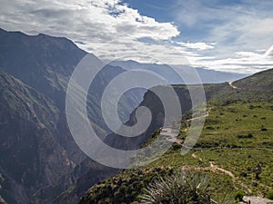 Colca canyon view point, Peru.