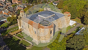 Colchester Castle from the air