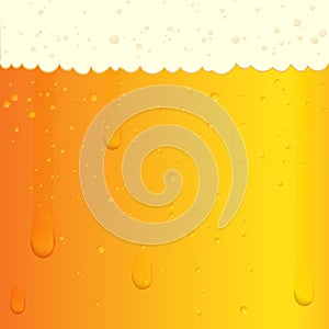 Cold beer texture