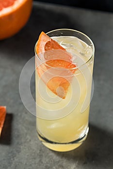 Cold Boozy Grapefruit Gin Radler