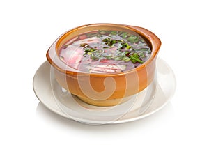 Cold borscht