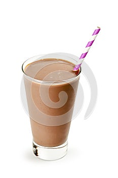 Cold chocolate milk