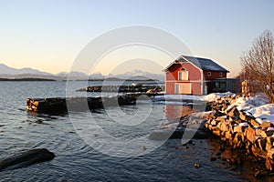 Cold Christmas in Norway