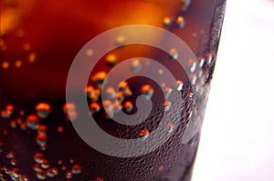 Cold coke glass photo