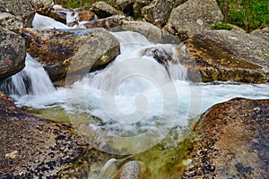 Cold creek in cold valey, High Tatras, Slovakia