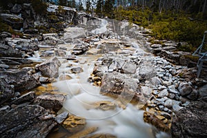 Cold creek waterfalls