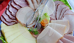 Cold cuts plate