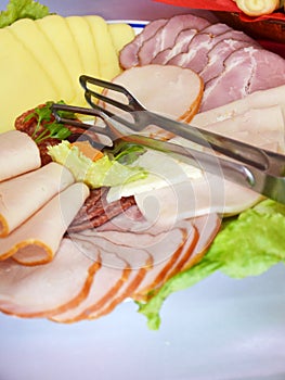 Cold cuts plate