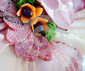 Cold cuts plate