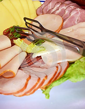 Cold cuts plate