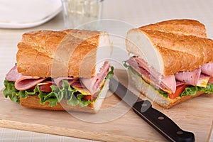 Cold Cuts Sandwich