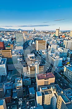 A cold day in Sendai Japan