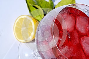 Cold Drink with Campari photo