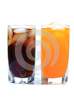 Cold-drink glasses