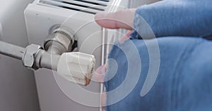 Cold hands check radiator temperature and turn knob left, to the max