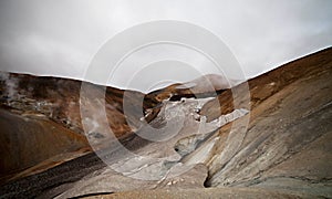 Cold Icelandic Landscape - Laugavegur, Iceland