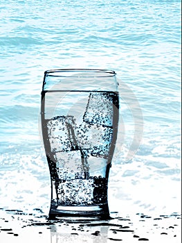 Cold purified water