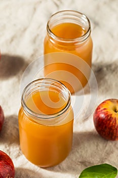 Cold Refreshing Apple Cider Juice