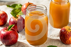 Cold Refreshing Apple Cider Juice