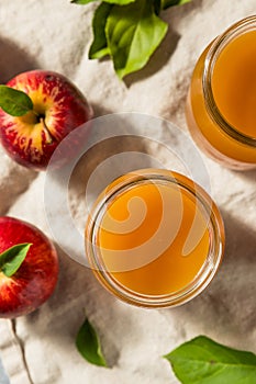 Cold Refreshing Apple Cider Juice