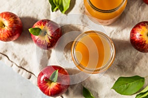Cold Refreshing Apple Cider Juice