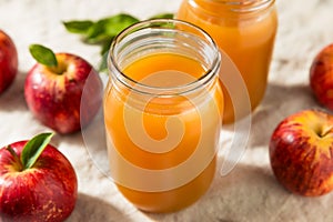Cold Refreshing Apple Cider Juice