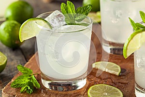 Cold Refreshing Iced Limeade