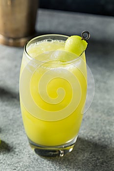 Cold Refreshing Melon Honeydew Cocktail photo