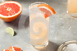 Cold Refreshing Tequila Paloma Cocktail