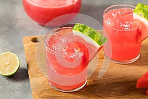 Cold Refreshing Watermelon Agua Fresca