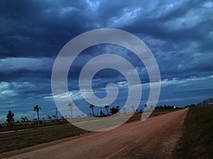 A cold storm from Argentina photo