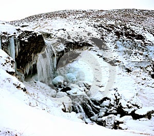 The Highlands of Iceland in Winter photo