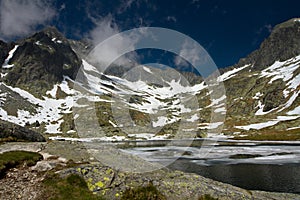 Cold valley in High Tatra