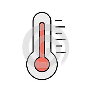 Cold Vector icon which can easily modify or edit
