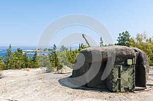 Cold War coastal artillery Sweden