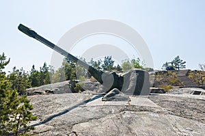 Cold War coastal artillery Sweden photo