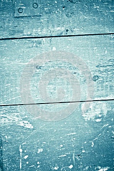 Cold wooden background