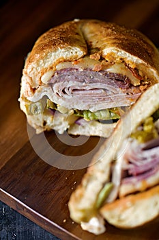 coldcuts deli sandwich