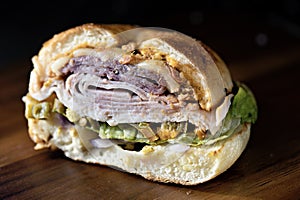 coldcuts deli sandwich