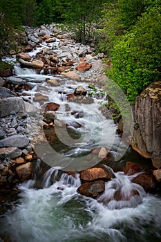 Coldwater Lake Headwaters At North End of Lake