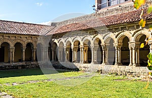 Colegiata church of Santa Juliana in Santillana del Mar, Cantabria, Spain photo