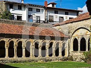 Colegiata church of Santa Juliana in Santillana del Mar, Cantabria, Spain photo