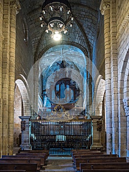 Colegiata church of Santa Juliana in Santillana del Mar, Cantabria, Spain photo