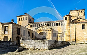 Colegiata church of Santa Juliana in Santillana del Mar, Cantabria, Spain photo