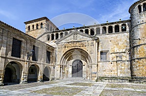 Colegiata in Santillana del Mar, Spain. photo