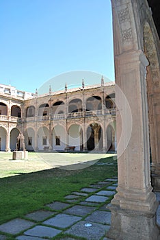 Colegio Mayor del Arzobispo Fonseca or also known as Palacio del Arzobispo Fonseca, Salamanca Spain. photo